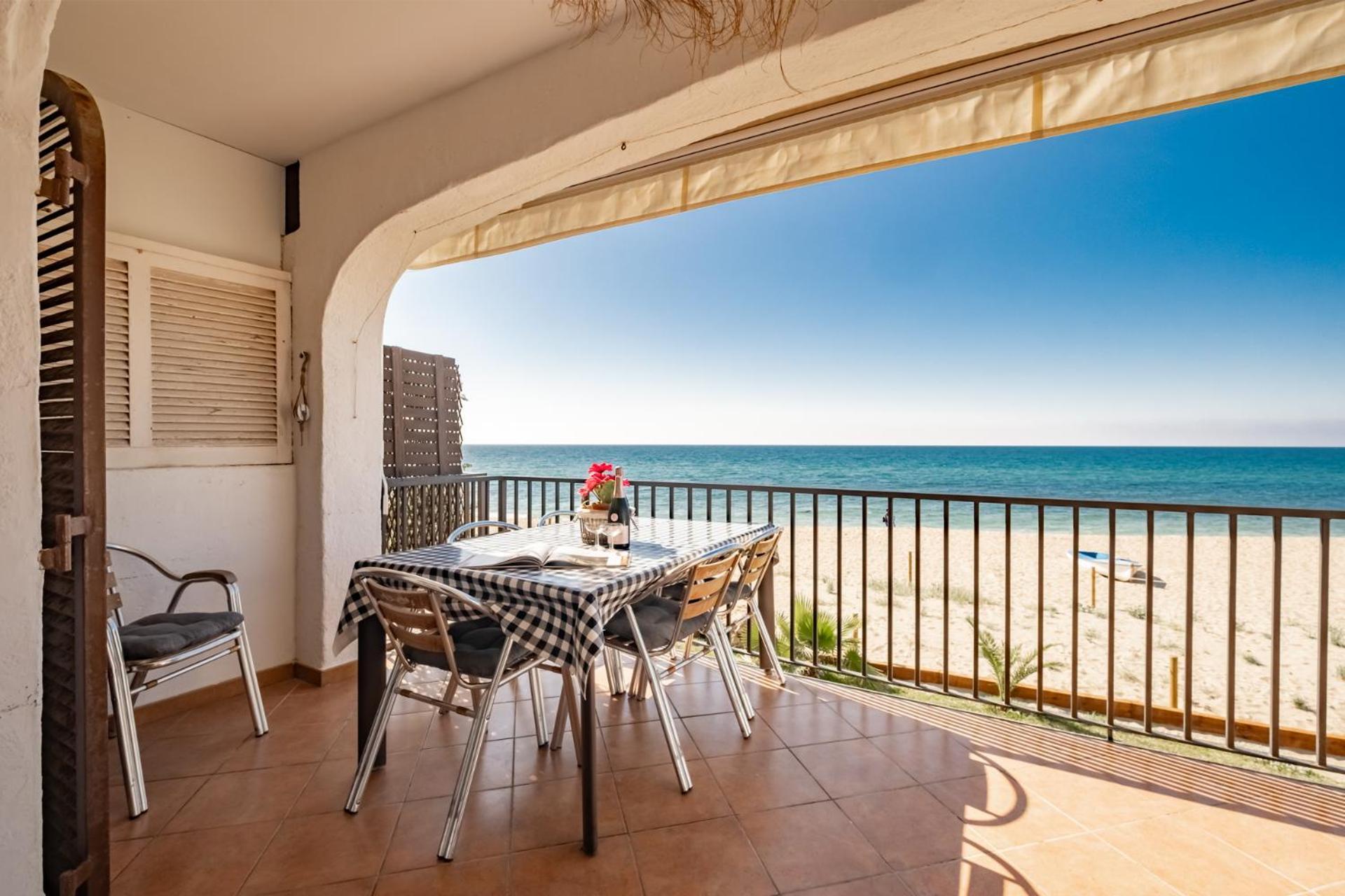 Paraiso Frente Al Mar Apto Duplex Комарруга Экстерьер фото