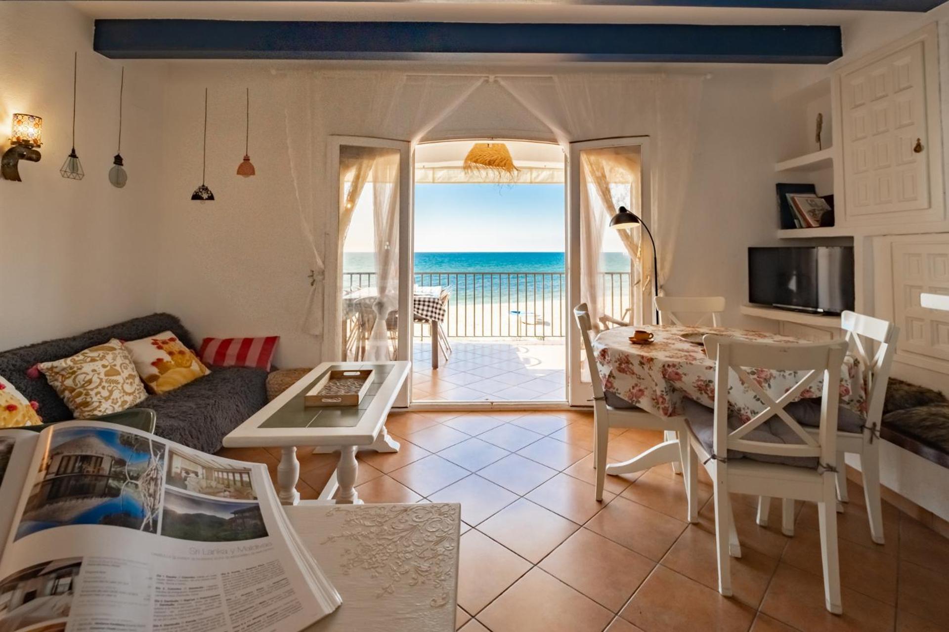 Paraiso Frente Al Mar Apto Duplex Комарруга Экстерьер фото