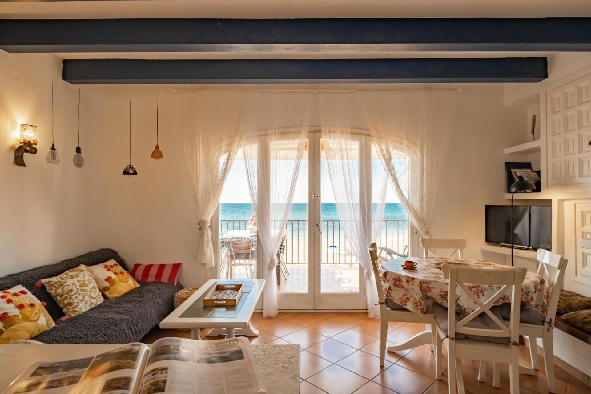 Paraiso Frente Al Mar Apto Duplex Комарруга Экстерьер фото